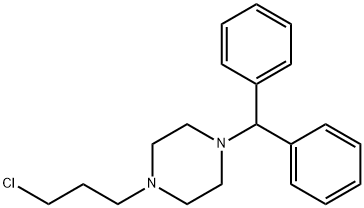 Piperazine, 1-(3-chloropropyl)-4-(diphenylmethyl)-