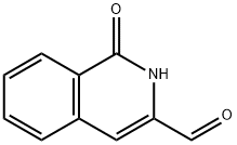 3-Isoquinolinecarboxaldehyde, 1,2-dihydro-1-oxo-,75596-30-4,结构式