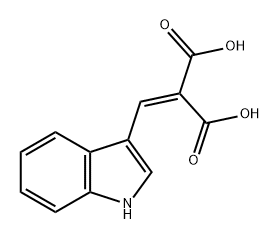 Propanedioic acid, 2-(1H-indol-3-ylmethylene)-