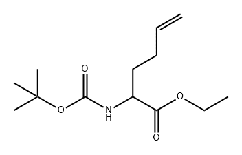 5-Hexenoic acid, 2-[[(1,1-dimethylethoxy)carbonyl]amino]-, ethyl ester