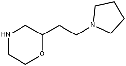 2-(2-(吡咯烷-1-基)乙基)吗啉, 757185-98-1, 结构式