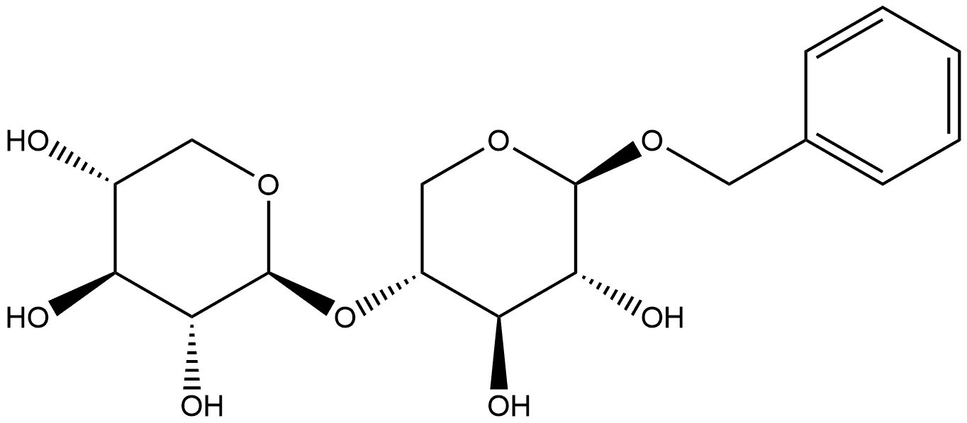 苄基Β-D-木二糖苷, 75736-87-7, 结构式