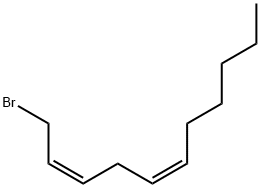 2,5-Undecadiene, 1-bromo-, (Z,Z)- (9CI) Structure