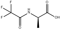 (2,2,2-三氟乙酰基)-D-丙氨酸, 7592-26-9, 结构式
