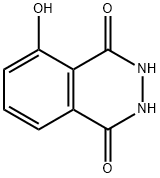 1,4-Phthalazinedione, 2,3-dihydro-5-hydroxy- Struktur