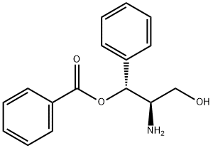 1,3-Propanediol, 2-amino-1-phenyl-, 1-benzoate, (1R,2R)- 结构式