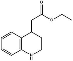ethyl 2-(1,2,3,4-tetrahydroquinolin-4-yl)acetate Structure