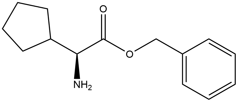 S-环戊基甘氨酸苄酯, 761375-22-8, 结构式