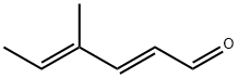 4-Methylhexa-2,4-dienal Struktur