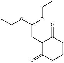 1,3-Cyclohexanedione, 2-(2,2-diethoxyethyl)- Struktur