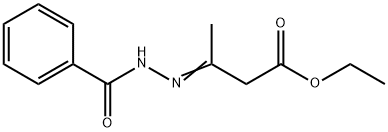 Benzoic acid, 2-(3-ethoxy-1-methyl-3-oxopropylidene)hydrazide