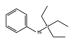 Benzene, [(triethylsilyl)seleno]- Structure