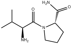 L-脯氨酸酰胺、L-缬氨酸-,76362-52-2,结构式