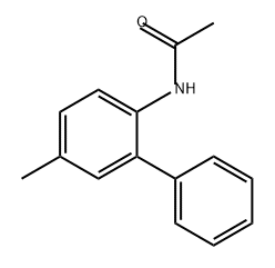 Acetamide, N-(5-methyl[1,1'-biphenyl]-2-yl)- Structure