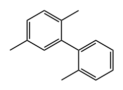 1,1'-Biphenyl, 2,2',5-trimethyl- Structure