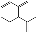 Cyclohexene, 3-methylene-4-(1-methylethenyl)- Structure
