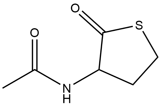 Acetamide, N-(tetrahydro-2-oxo-3-thienyl)-, (+)-,768351-04-8,结构式