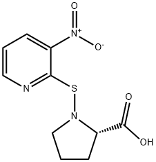 N-(3-NITRO-2-PYRIDINESULFENYL)-L-*PROLIN E Structure