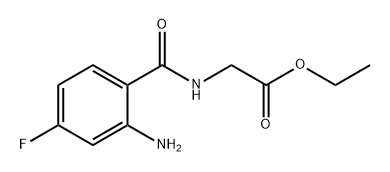 Glycine, N-(2-amino-4-fluorobenzoyl)-, ethyl ester