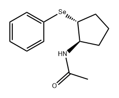 Acetamide, N-[2-(phenylseleno)cyclopentyl]-, trans- (9CI)