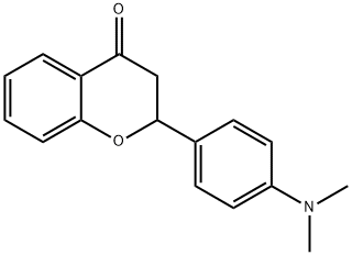 4H-1-Benzopyran-4-one, 2-[4-(dimethylamino)phenyl]-2,3-dihydro-