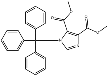 1H-Imidazole-4,5-dicarboxylic acid, 1-(triphenylmethyl)-, 4,5-dimethyl ester
