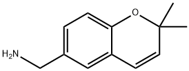 2H-1-Benzopyran-6-methanamine, 2,2-dimethyl- Struktur