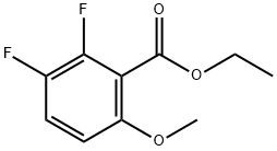 Benzoic acid, 2,3-difluoro-6-methoxy-, ethyl ester,773139-04-1,结构式