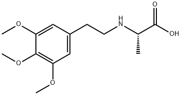 Mescaloruvic acid Structure