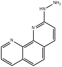 1,10-Phenanthroline, 2-hydrazinyl- Structure