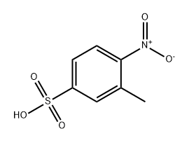 Benzenesulfonic acid, 3-methyl-4-nitro- Structure