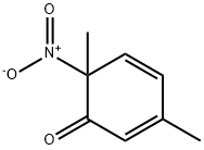 2,4-Cyclohexadien-1-one, 3,6-dimethyl-6-nitro- Structure