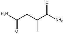 Butanediamide, 2-methyl- Structure
