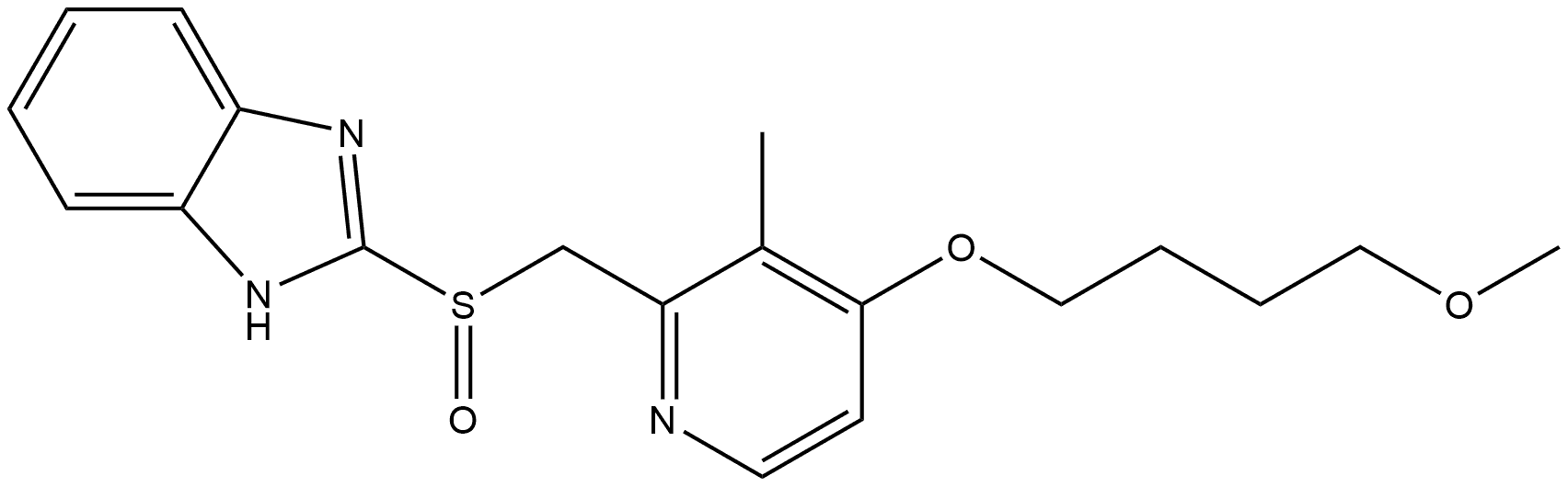 Anaprazole Impurity 29 Struktur