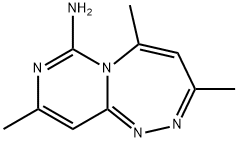 Pyrimido[6,?1-?c]?[1,?2,?4]?triazepin-?7-?amine, 3,?5,?9-?trimethyl-|