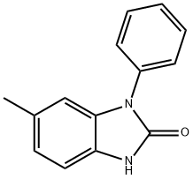 6-甲基-1-苯基苯并咪唑-2(3H)-酮, 78162-53-5, 结构式