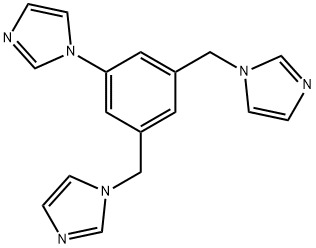 1H-Imidazole, 1,1'-[[5-(1H-imidazol-1-yl)-1,3-phenylene]bis(methylene)]bis- (9CI) Structure