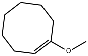 Cyclooctene, 1-methoxy-, (1E)- 化学構造式