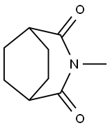 3-?Azabicyclo[3.2.2]?nonane-?2,?4-?dione, 3-?methyl- Struktur