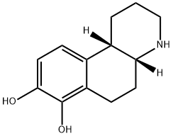 Benzo[f]quinoline-7,8-diol, 1,2,3,4,4a,5,6,10b-octahydro-, cis- (9CI) Structure