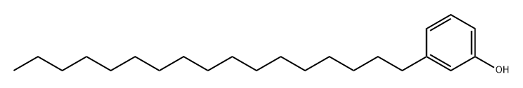 Phenol, 3-heptadecyl- Struktur
