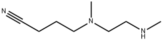 Butanenitrile, 4-?[methyl[2-?(methylamino)?ethyl]?amino]?- Struktur