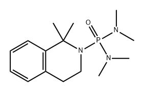 Phosphonic diamide, P-[3,4-dihydro-1,1-dimethyl-2(1H)-isoquinolinyl]-N,N,N',N'-tetramethyl- (9CI) Structure