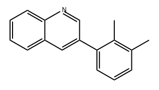 Quinoline, 3-(2,3-dimethylphenyl)- 结构式