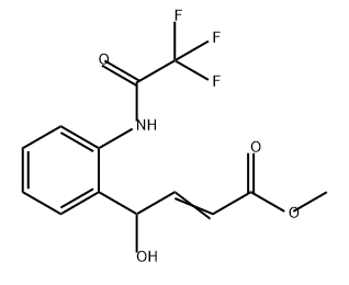 2-Butenoic acid, 4-hydroxy-4-[2-[(2,2,2-trifluoroacetyl)amino]phenyl]-, methyl ester