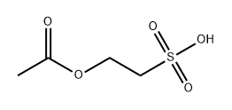 2-乙酰氧基乙磺酸 结构式