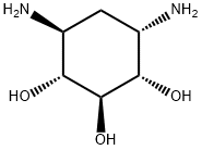 D-chiro-Inositol,  1,5-diamino-1,5,6-trideoxy-  (9CI) 结构式