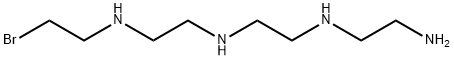 N1-(2-aminoethyl)-N2-[2-[(2-bromoethyl)amino]ethyl]-1,2-Ethanediamine 结构式