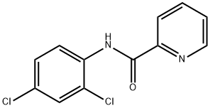 2-Pyridinecarboxamide, N-(2,4-dichlorophenyl)- Structure