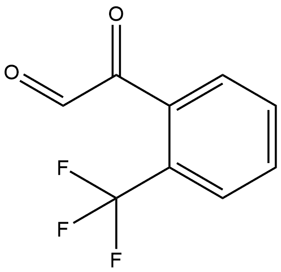 Benzeneacetaldehyde, α-oxo-2-(trifluoromethyl)- 结构式